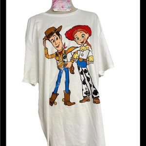 Disneyland Toy Story Woody, Buzz Lightyear, Jessie & Bullseye T-shirt Size 2x
